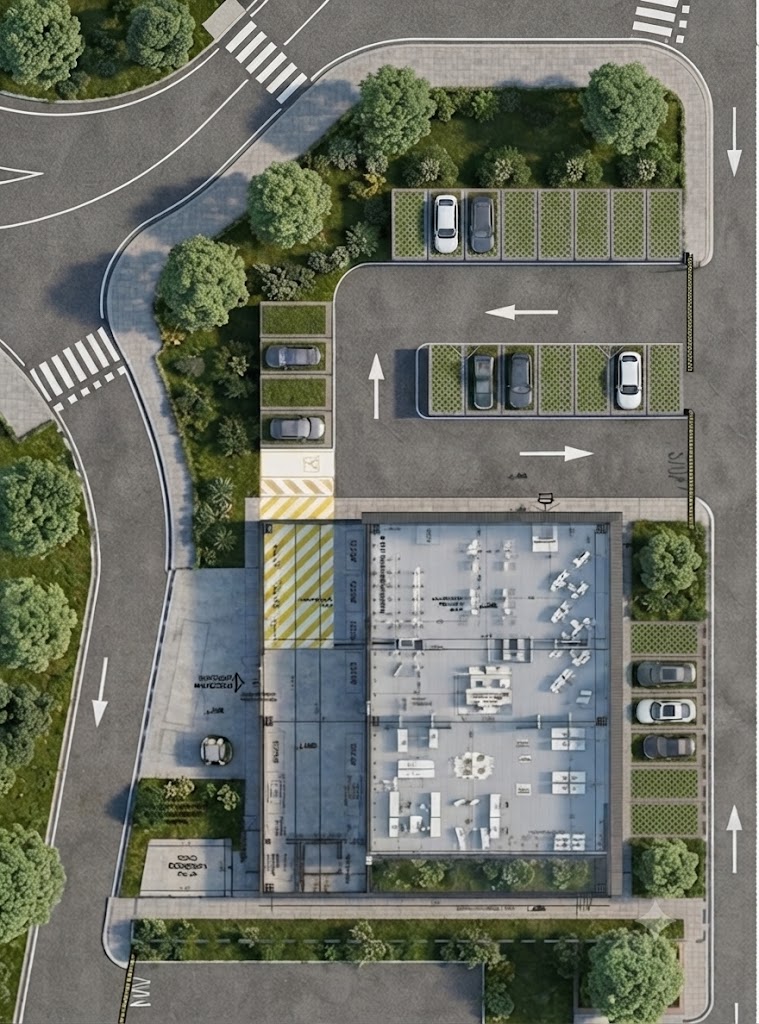 Area Ex Vacis &mdash; planimetria di dettaglio